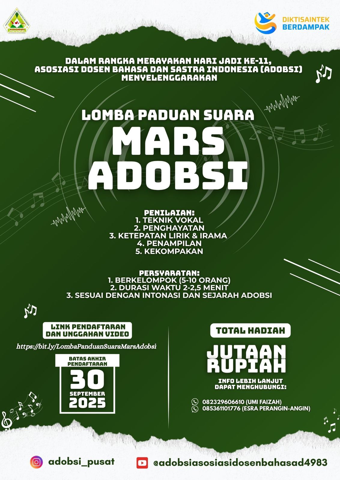 Selebaran Lomba ADOBSI